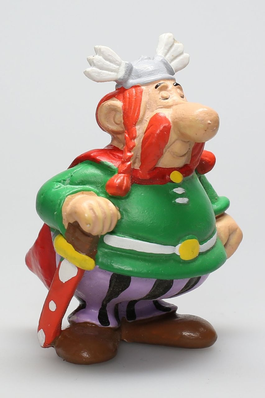 Astérix Obélix Figurine en pvc Abraracourcix main sur l épée AKILON