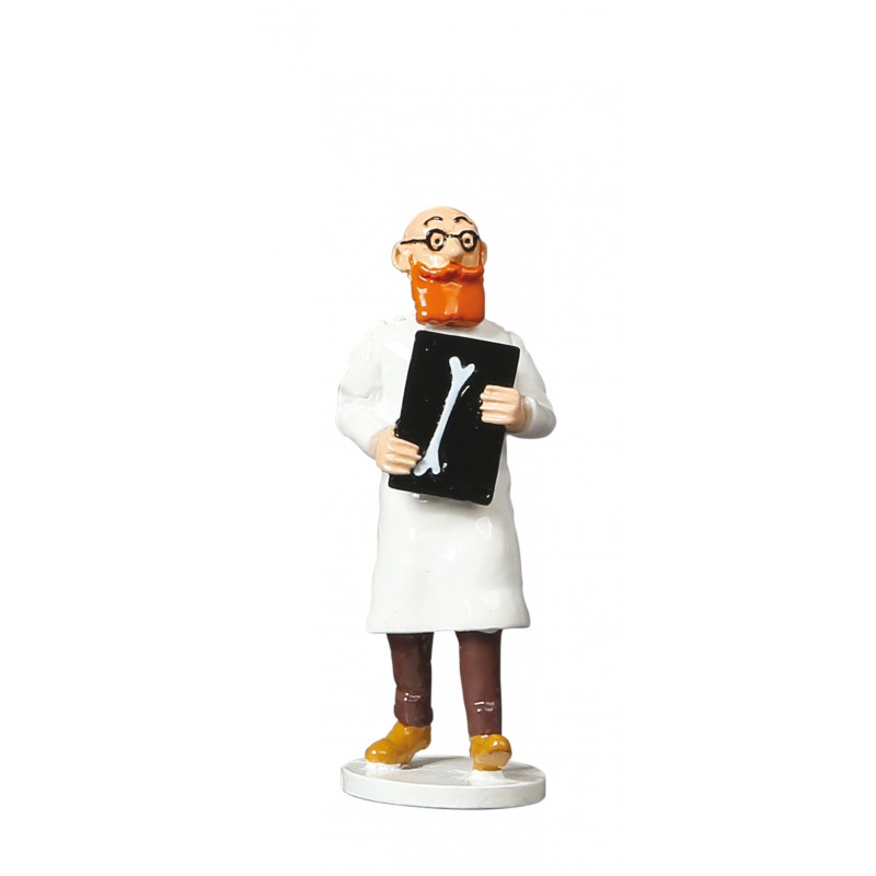 Herg Tintin Moulinsart Figurine En M Tal Carte De Voeux Docteur