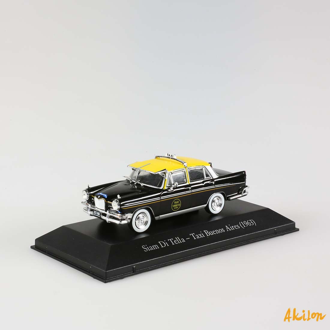 Siam Di Tella Taxi Buenos Aires 1963 Voiture Miniature 1 43 AKILON