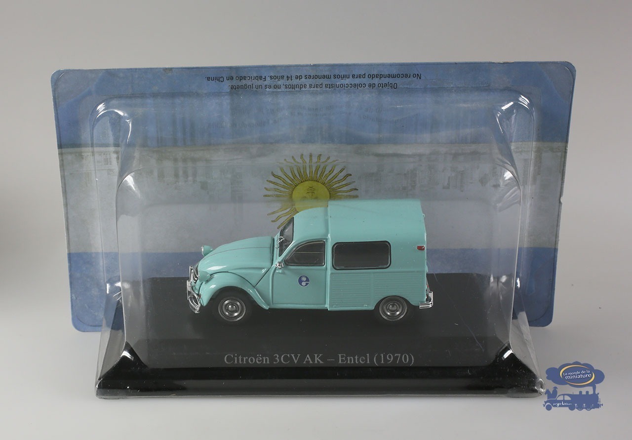 ARG115 Voiture 1/43 SALVAT Inolvidables : CITROEN 3CV AK 1970 – Jumajo