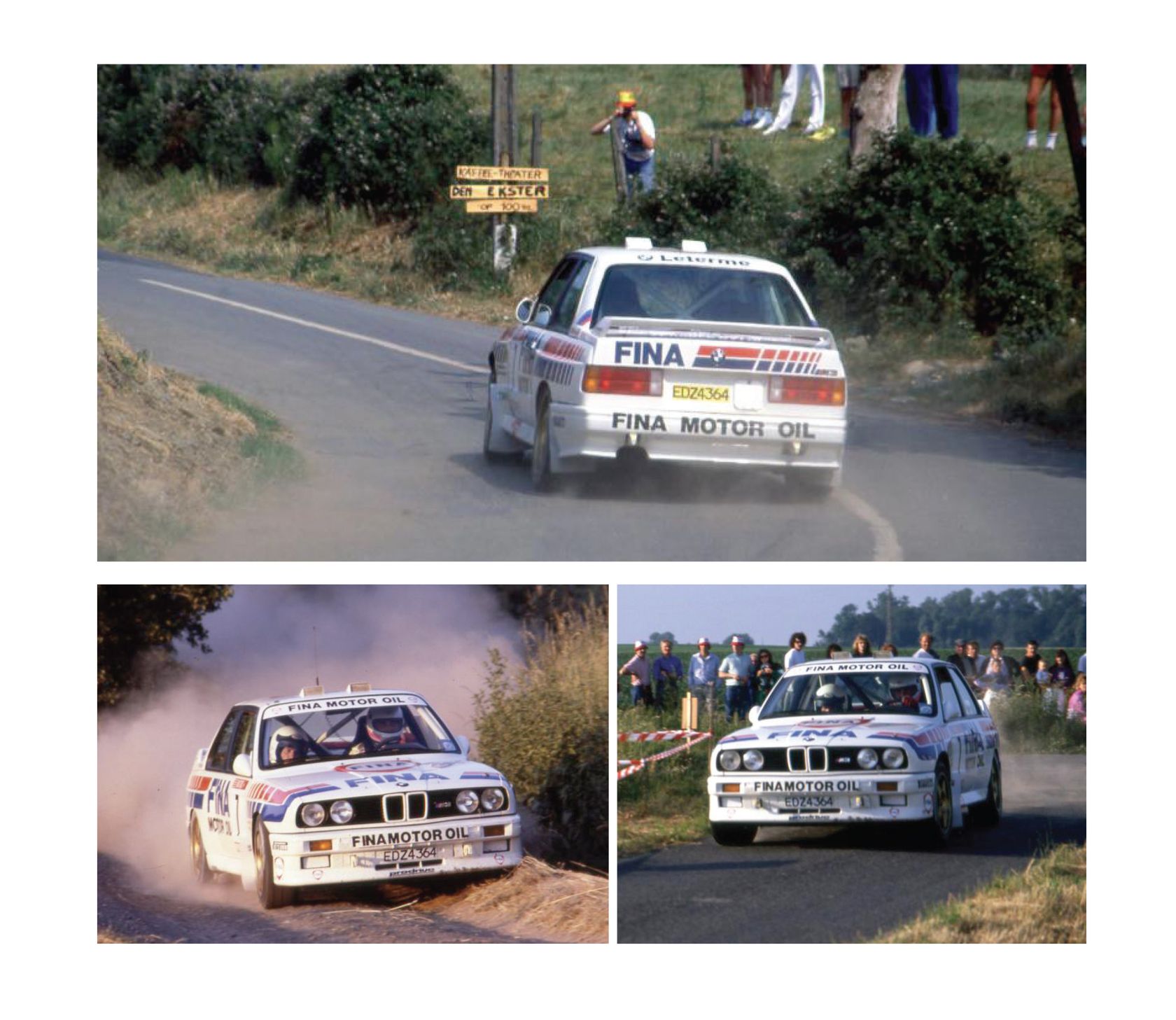 Décalcomanie BMW M3 J.Bosch – 24 Heures De Ypres 1989, 8ème Place