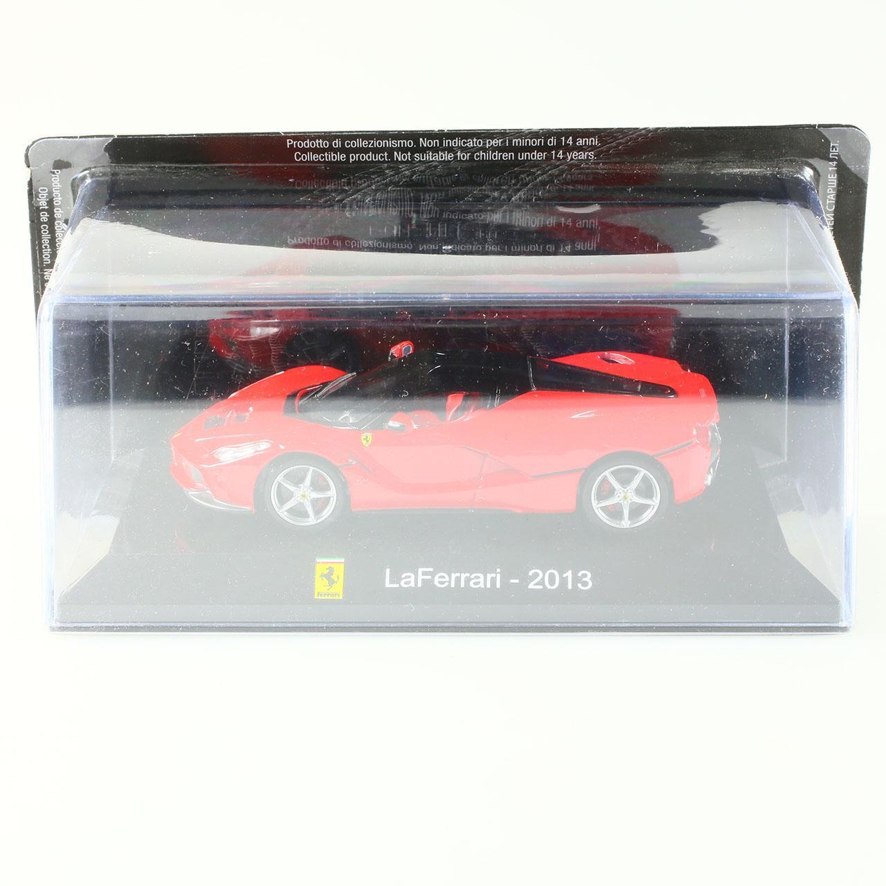 MATTEL MTBCT85 1/43 Ferrari LaFerrari Jaune Noir Toit Elite
