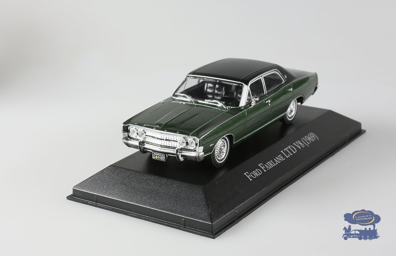 Miniature McLaren Ford V8 F1 #5 1969 1/43 - Création RD Marmande France Bois
