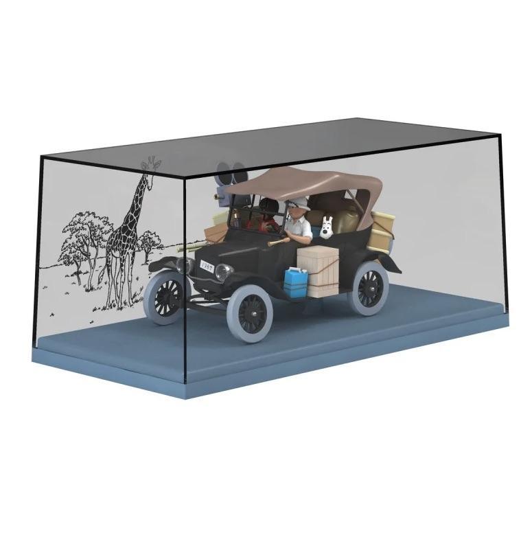 La Ford T de Tintin au Congo en voiture miniature par Atlas au 1/43e