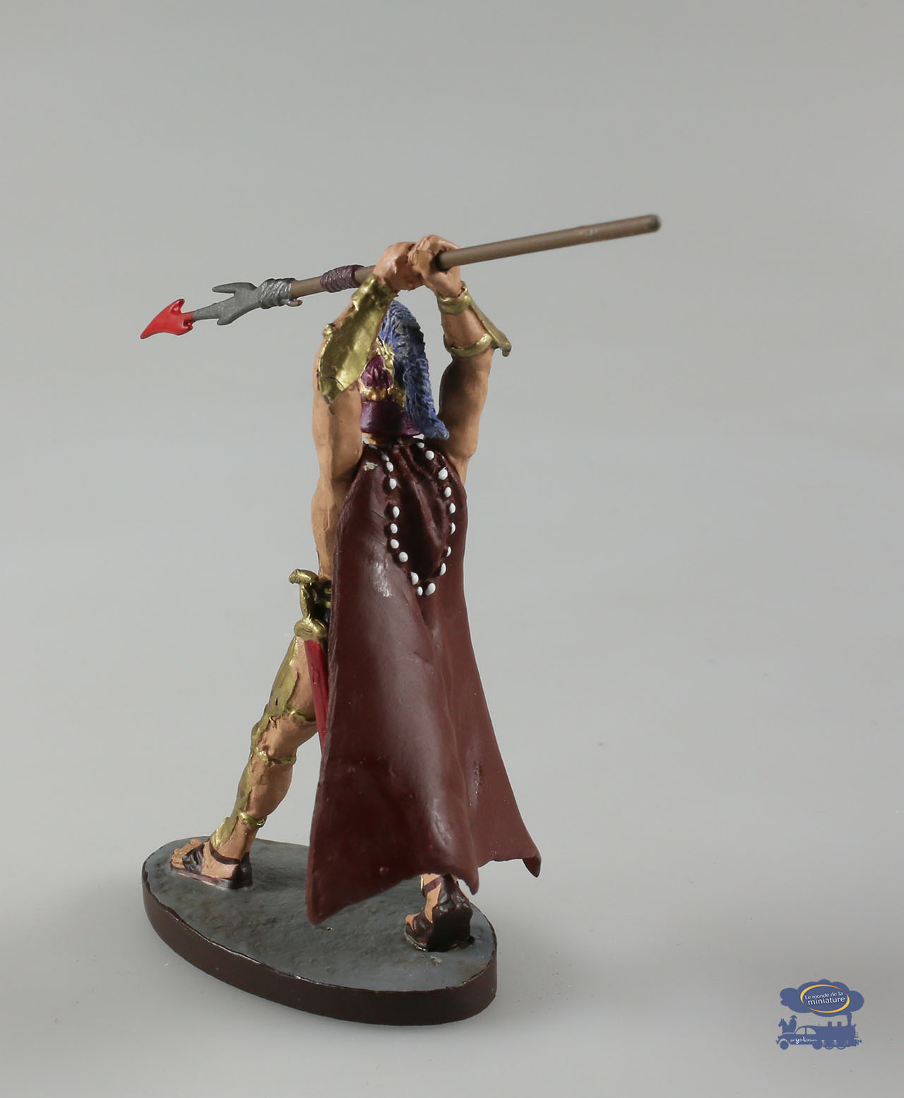 Ancienne figurine en métal, guerrier Mongol / Tibetan Warrior, Benassis Models