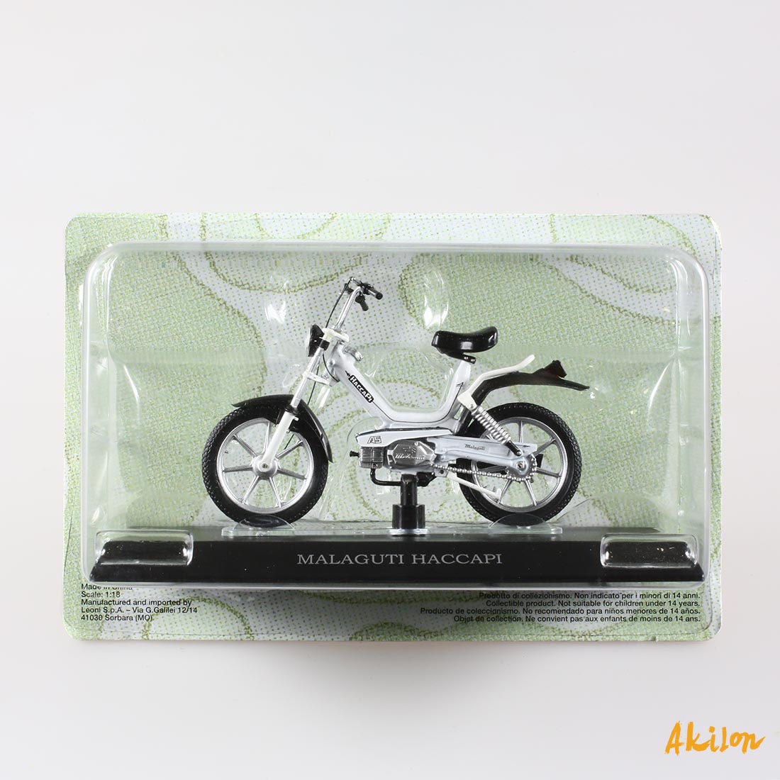 Malaguti Dribbling Cyclomoteur 50cc Rouge - Échelle 1:18 Die Cast - Leoni Malaguti Dribbling Cyclomoteur 50cc Rouge - Échelle 1:18 Die Cast - Leoni
