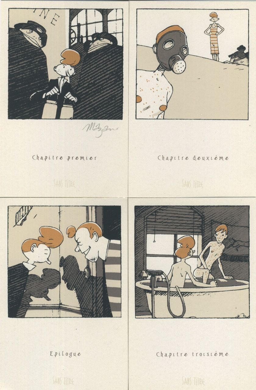 Marvano, Dallas Barr, Ex-libris sérigraphié signé, Maria