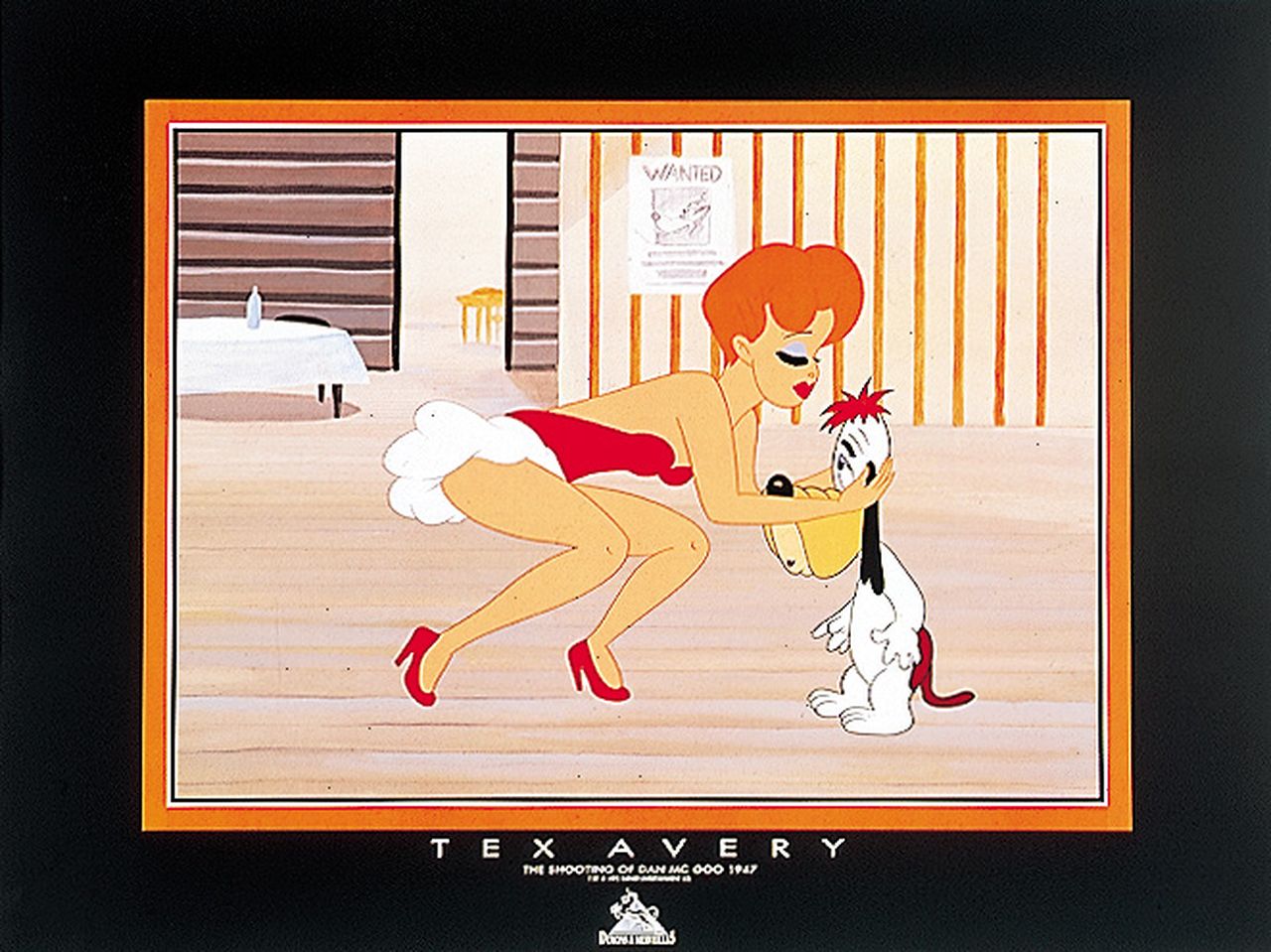 Tex Avery Droopy Poster - Au Pays des Enfants