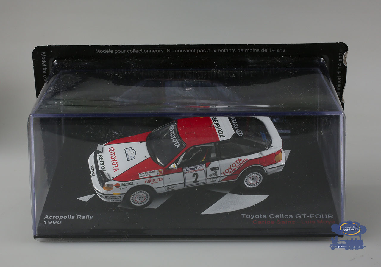 Photo A.019586 CELICA GT4 GT-FOUR CARLOS SAINZ LUIS MOYA CATALUNYA