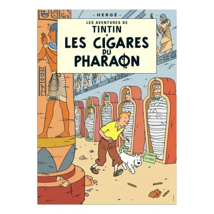 22030-Tintin-et-les-cigares-du-Pharaon-Affiche-offset