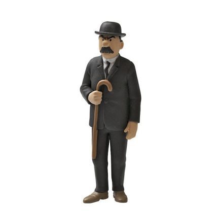 Tintin, Figurine plastique, Dupont canne (Petite)