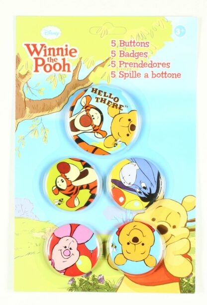 Winnie et ses amis 5 badges Disney
