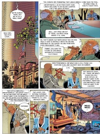 Largo Winch Bd en anglais The Three Eyes of The Guardians of The Tao