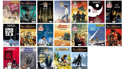 Assortiment de 19 albums Version en Anglais (Scorpion Alpha XIII...)
