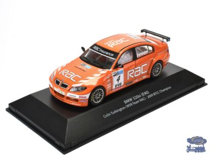 BMW 320si (E90), Colin Turkington (WSR Team RAC), BRCC Champion, 2009, Voiture miniature 1/43