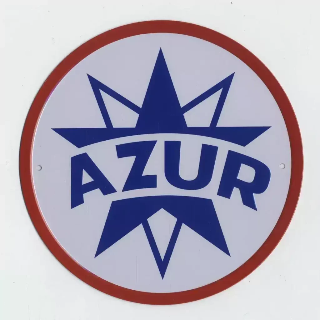 AZUR-Plaque-publicitaire-en-métal
