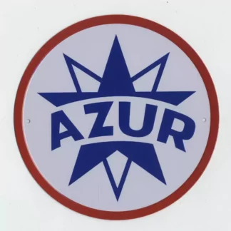 AZUR-Plaque-publicitaire-en-métal