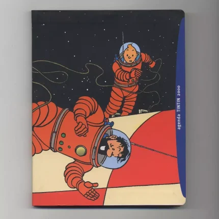 Agenda-Tintin-année-2000