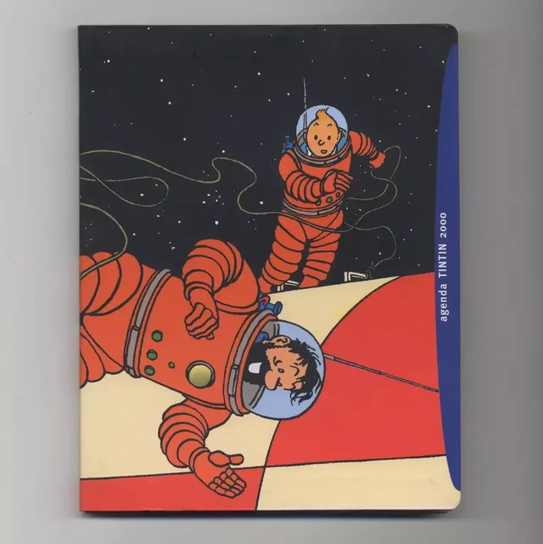 Agenda-Tintin-année-2000