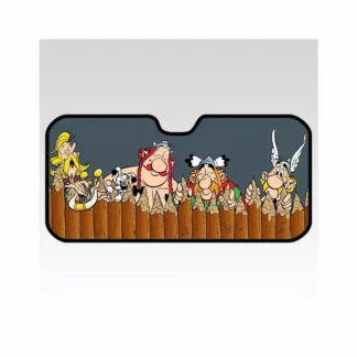 Astérix-et-Obélix-Derrière-la-pallissade-Pare-soleil-Pare-brise