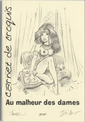 Carnet de croquis Johanna Tome 3 Au malheur des dames