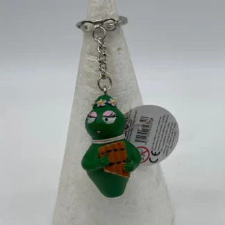 Barbapapa-Barbalala-et-sa-flute-Porte-clés-en-PVC