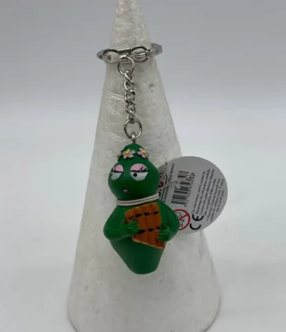 Barbapapa-Barbalala-et-sa-flute-Porte-clés-en-PVC