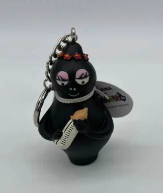 Barbapapa-Barbamama-avec-biberon-Porte-clés-en-PVC