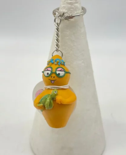 Barbapapa-Porte-clés-en-plastique-Barbotine-et-sa-tortue