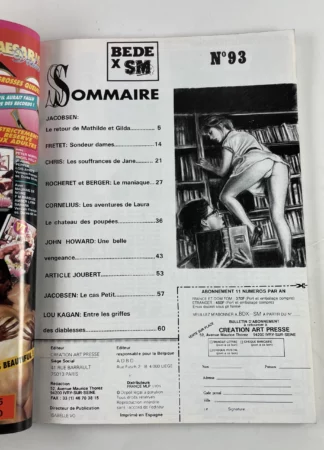 Bédé-X-N54-Recueil-des-numéros-93-et-94-Spécial-Bondage-3