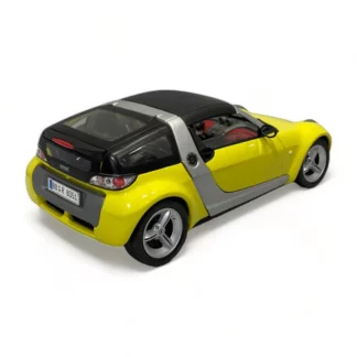 Smart Roadster Coupé jaune Burago Voiture miniature 1/18-1