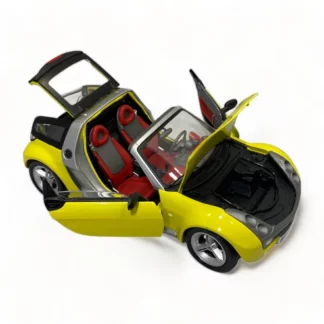 Smart Roadster Coupé jaune Burago Voiture miniature 1/18