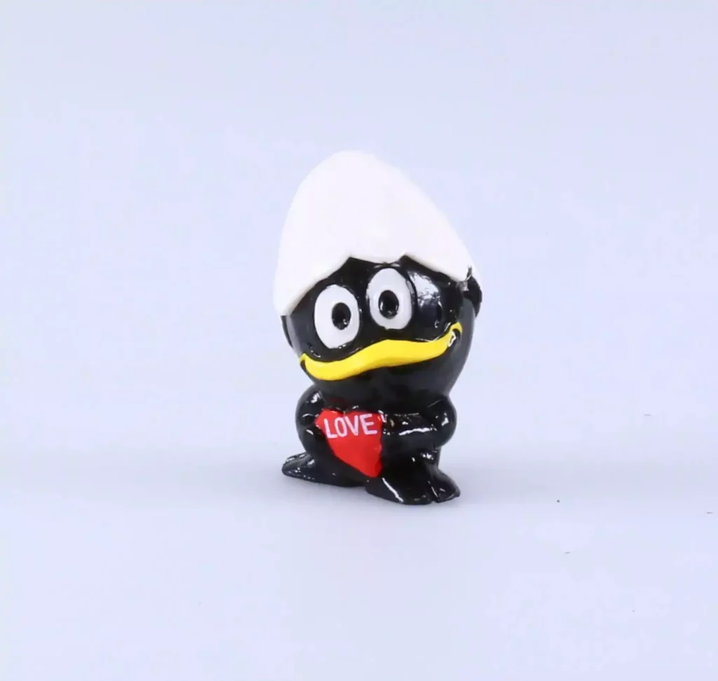 Figurine Calimero avec cœur LOVE Bully