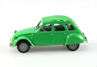 Citroën-2CV-verte-Norev-1-43-coté