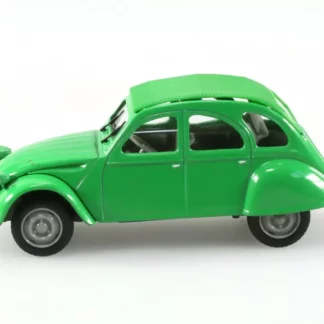 Citroën-2CV-verte-Norev-1-43-coté