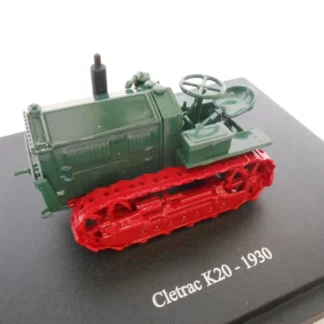 Tracteur Cletrac K20, Véhicule Agricole miniature 1/43