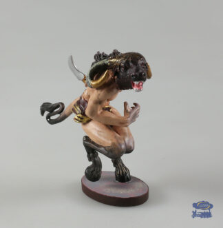 La mythologie Grecque, Figurine en métal, Minotaure, 1/32