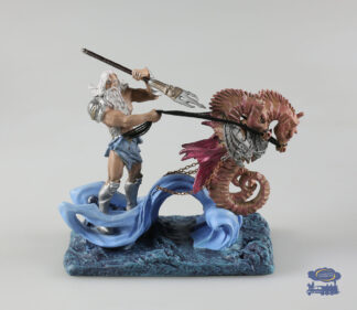 La mythologie Grecque, Figurine en métal, Poséidon, 1/32