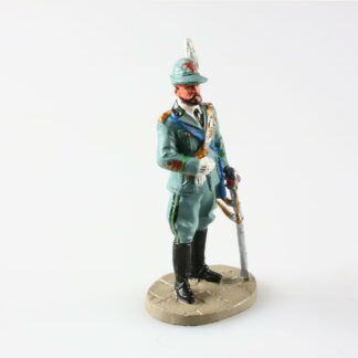 Colonel Commandant : Chasseur Alpin : Italie 1935 : Figurine en métal 1/32