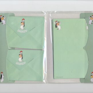 Papier à lettres avec enveloppes Tex Avery : Droopy (vert)-1