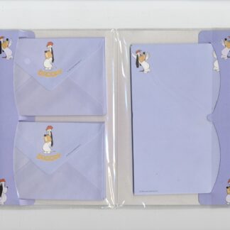 Papier à lettres avec enveloppes Tex Avery : Droopy (lilas)-1