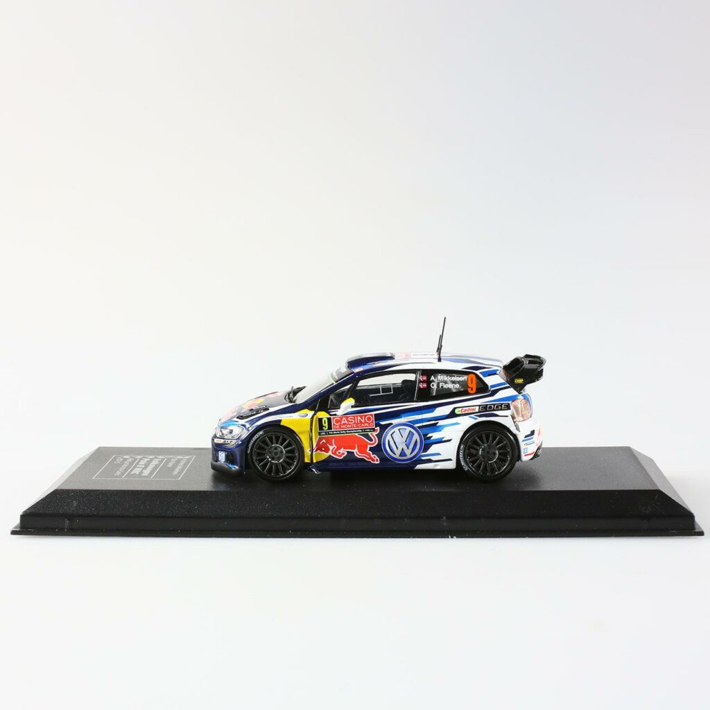 Volkswagen, Polo R WRC, A. Mikkelsen – O. Floene, Monte-Carlo, 2015, Voiture miniature 1/43