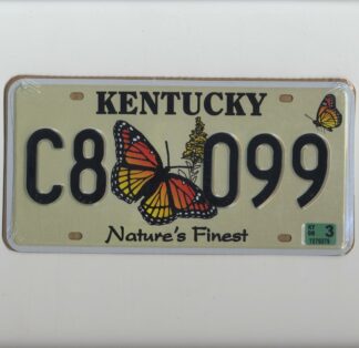 Plaque d'immatriculation américaine, KENTUCKY Nature's Finest