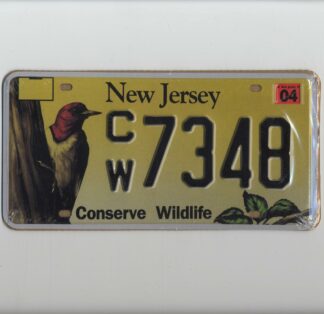 Plaque d'immatriculation américaine, NEW JERSEY Conserve Wildlife