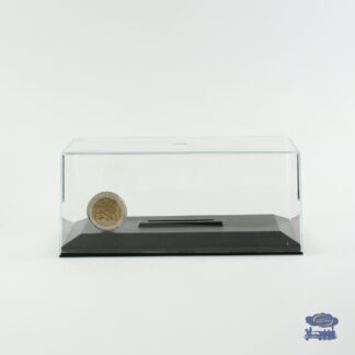 Boite Vitrine Plexi EXPO Show Case pour Miniature au 1/43 hauteur 6cm + socle noir