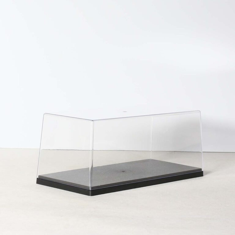 Boite Vitrine Plexi EXPO Show Case pour Miniature au 1/18 avec socle noir