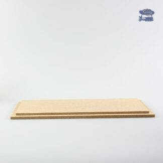 Socle en bois (0,80cm) MDF naturel pour Boite Vitrine Plexi EXPO Show Case 1/24