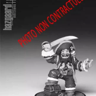 Figurine métal Boney Boone De cape et de crocs Hazgaard