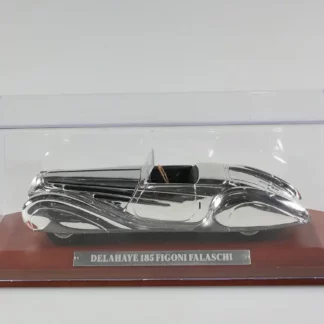 Delahaye-185-Figoni-Falaschi-Chromée-Voiture-miniature-1-43-plexi