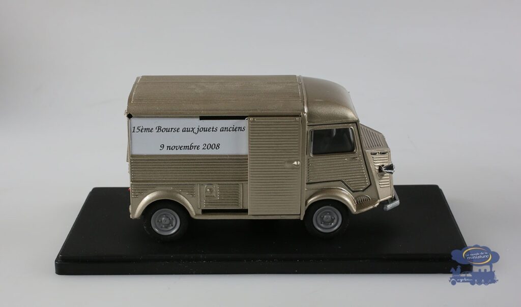 Citroën Type HY 15ème Bourse aux Jouets Anciens 2008 : Camionnette miniature Eligor 1/43